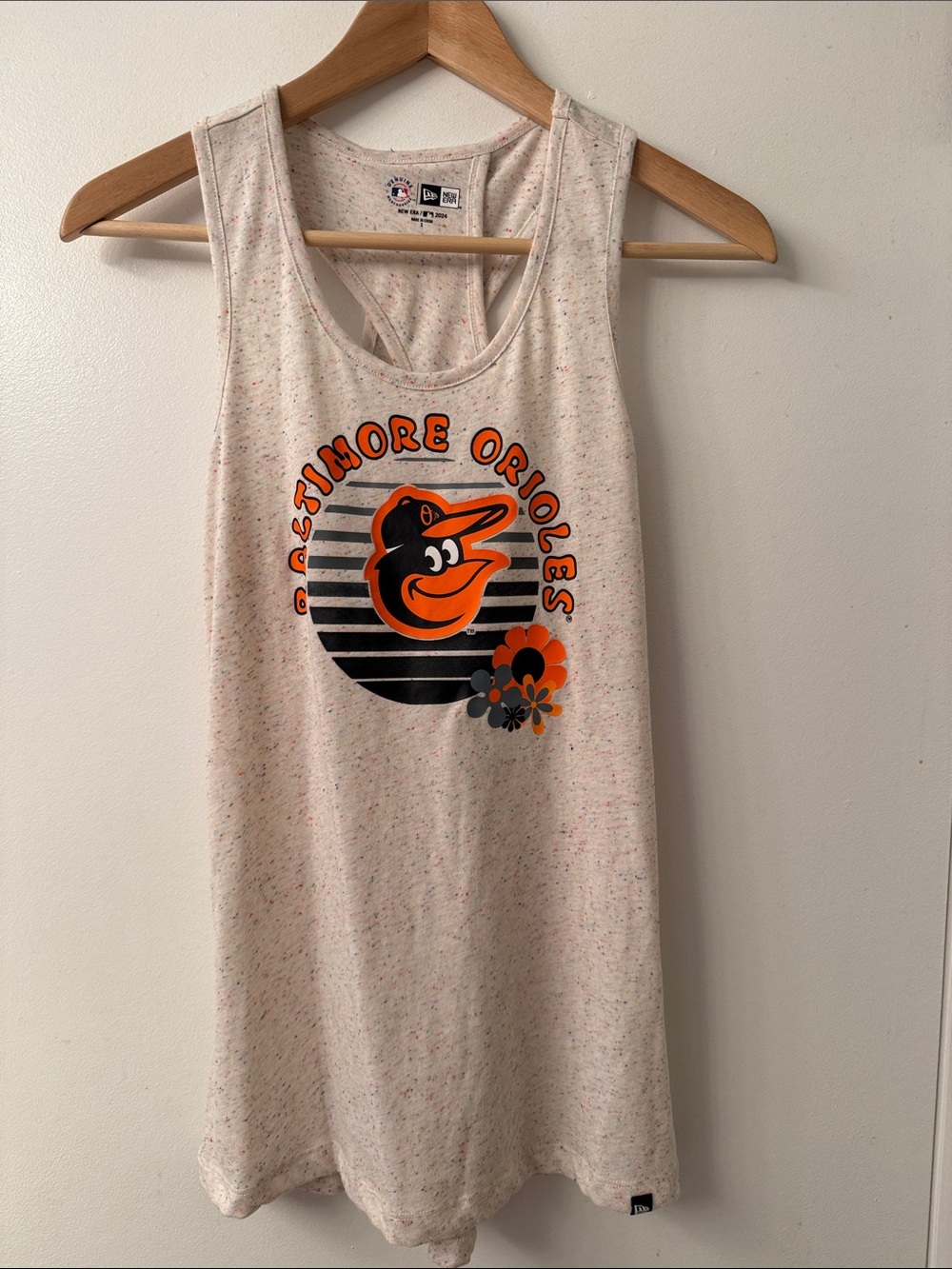 NWOT Baltimore Orioles Open Back Retro Logo Tank